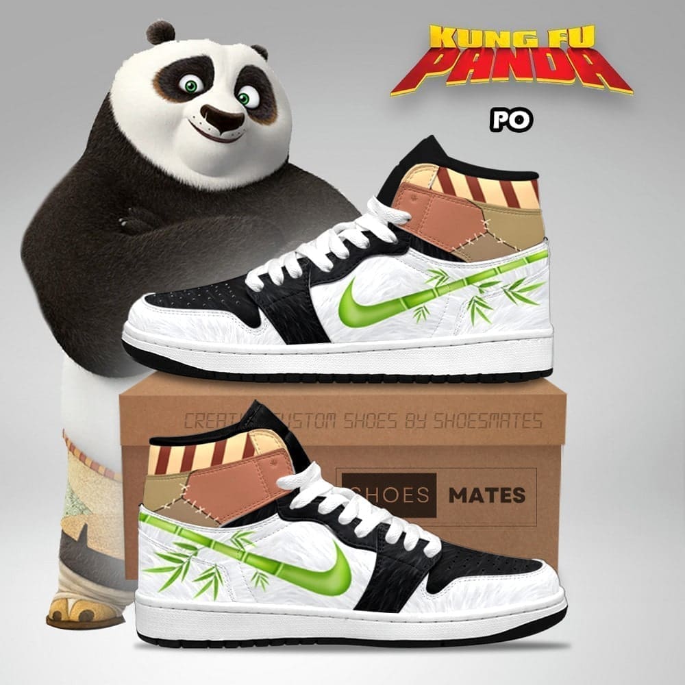 JWFancy Unleash Playful Spirit with PO AJ1 High Sneakers Shoes For Men And Women