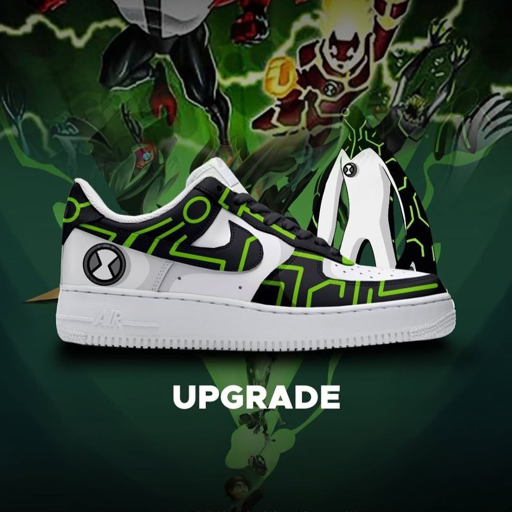 JWFancy Upgrade Ben 10 Air Low-Top Sneakers Shoes For Men And Women