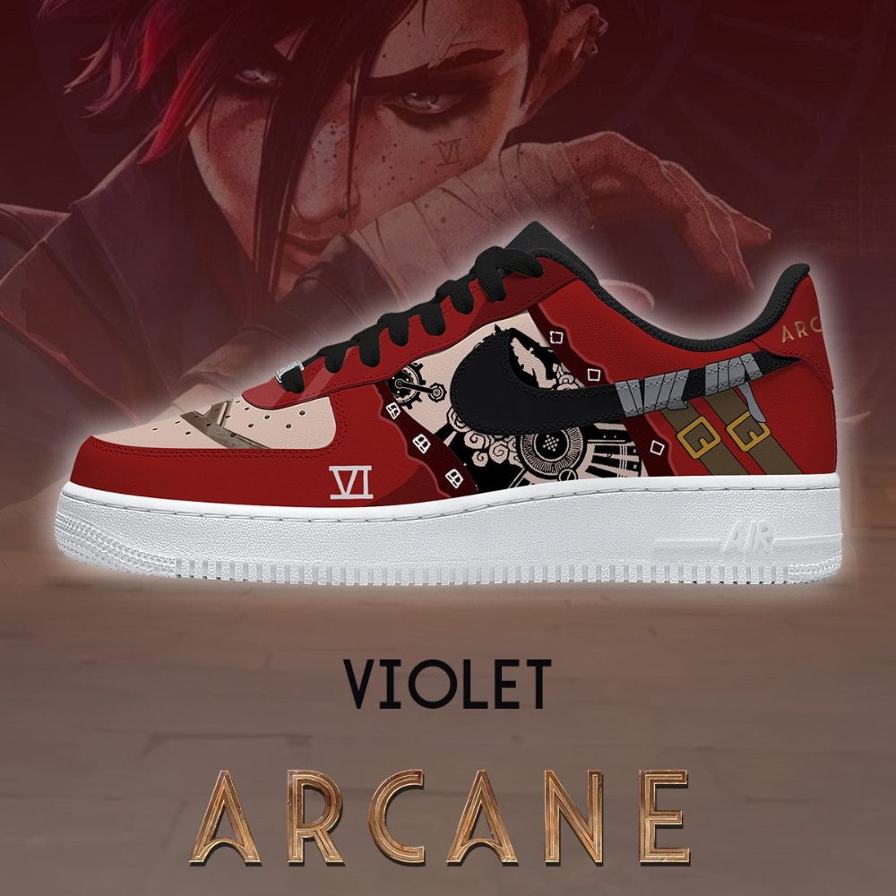 JWFancy Violet Arcane  Air Low-Top Sneakers Shoes For Men And Women