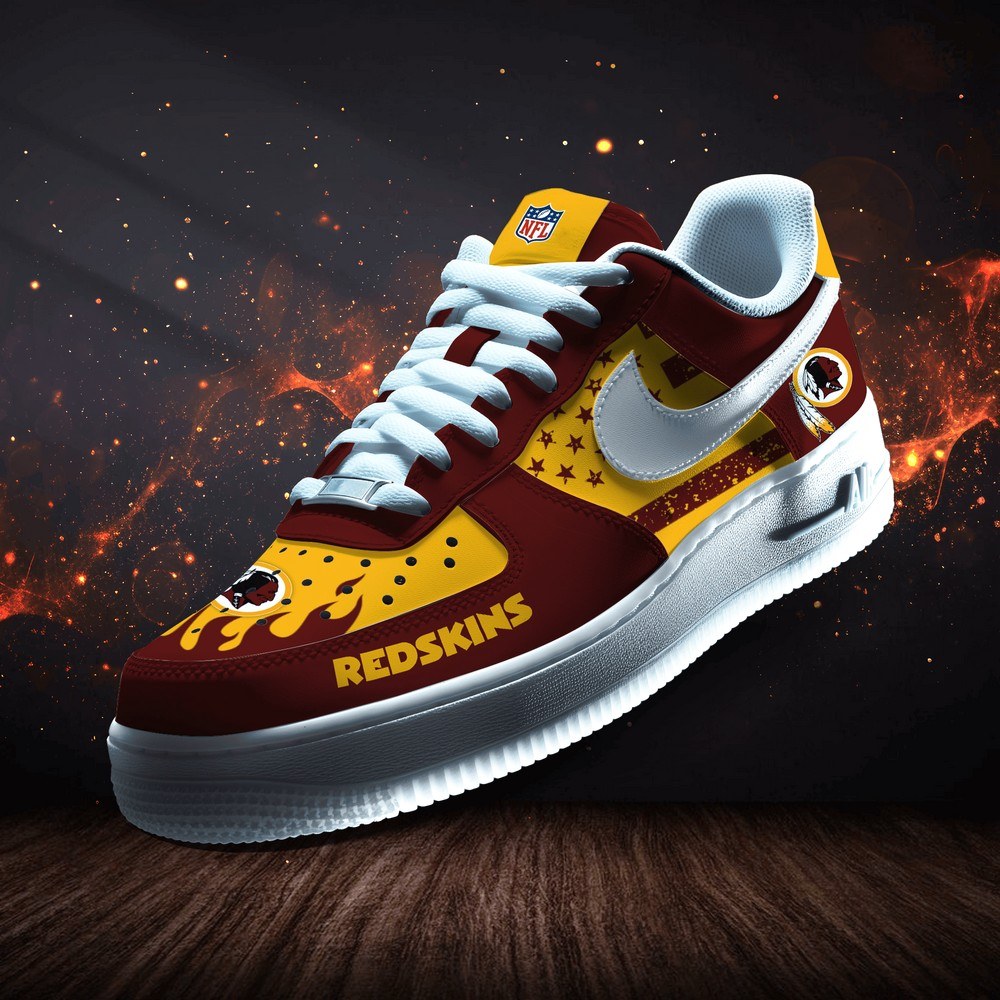 JWFancy Washington Commanders Version 7 Air Low-Top Sneakers Shoes For Men And Women