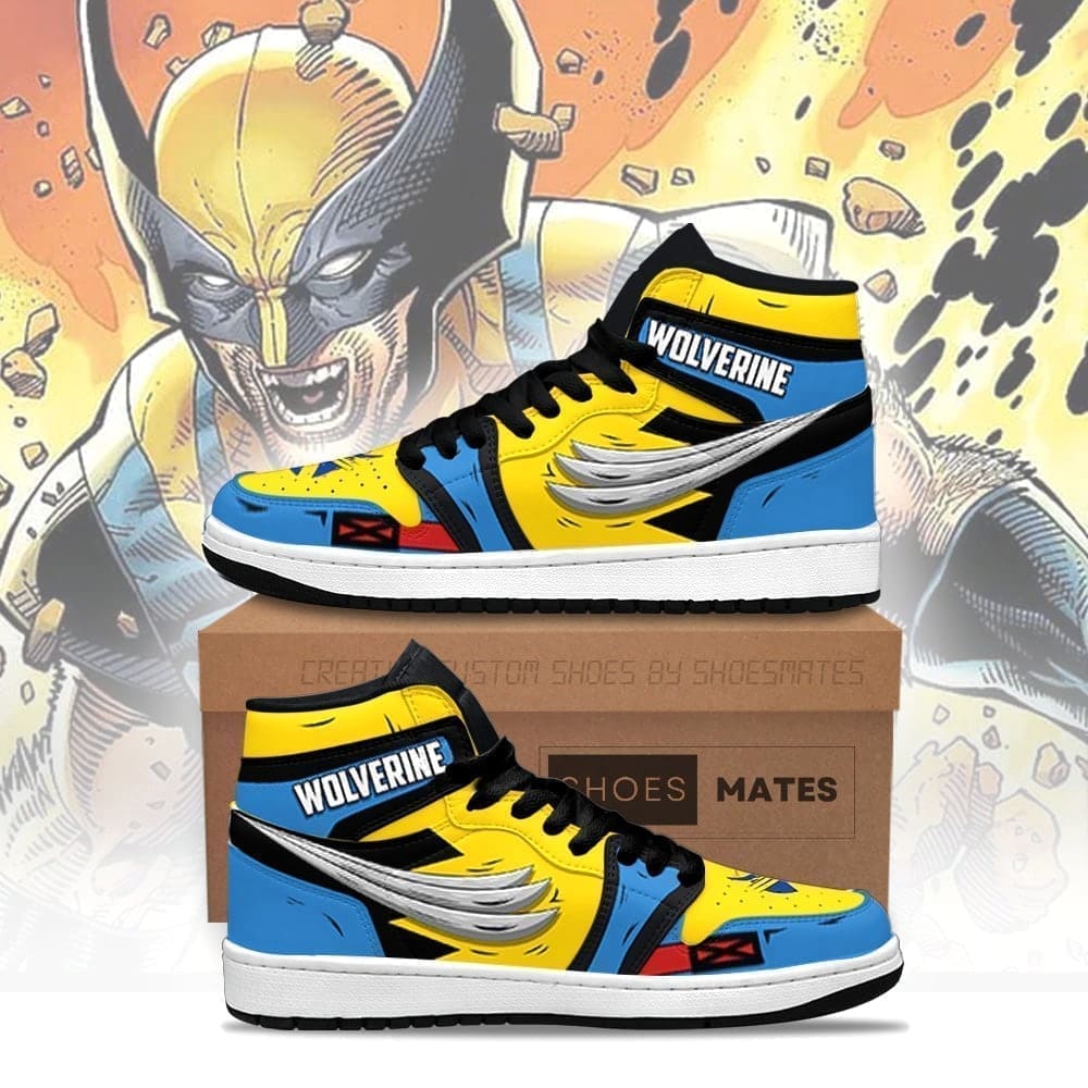 JWFancy Wolverine AJ1 High Sneakers Shoes For Men And Women