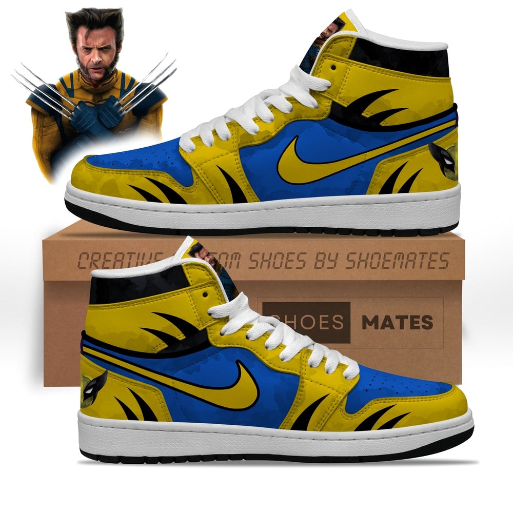 JWFancy Wolverine AJ1 High Sneakers Shoes For Men And Women