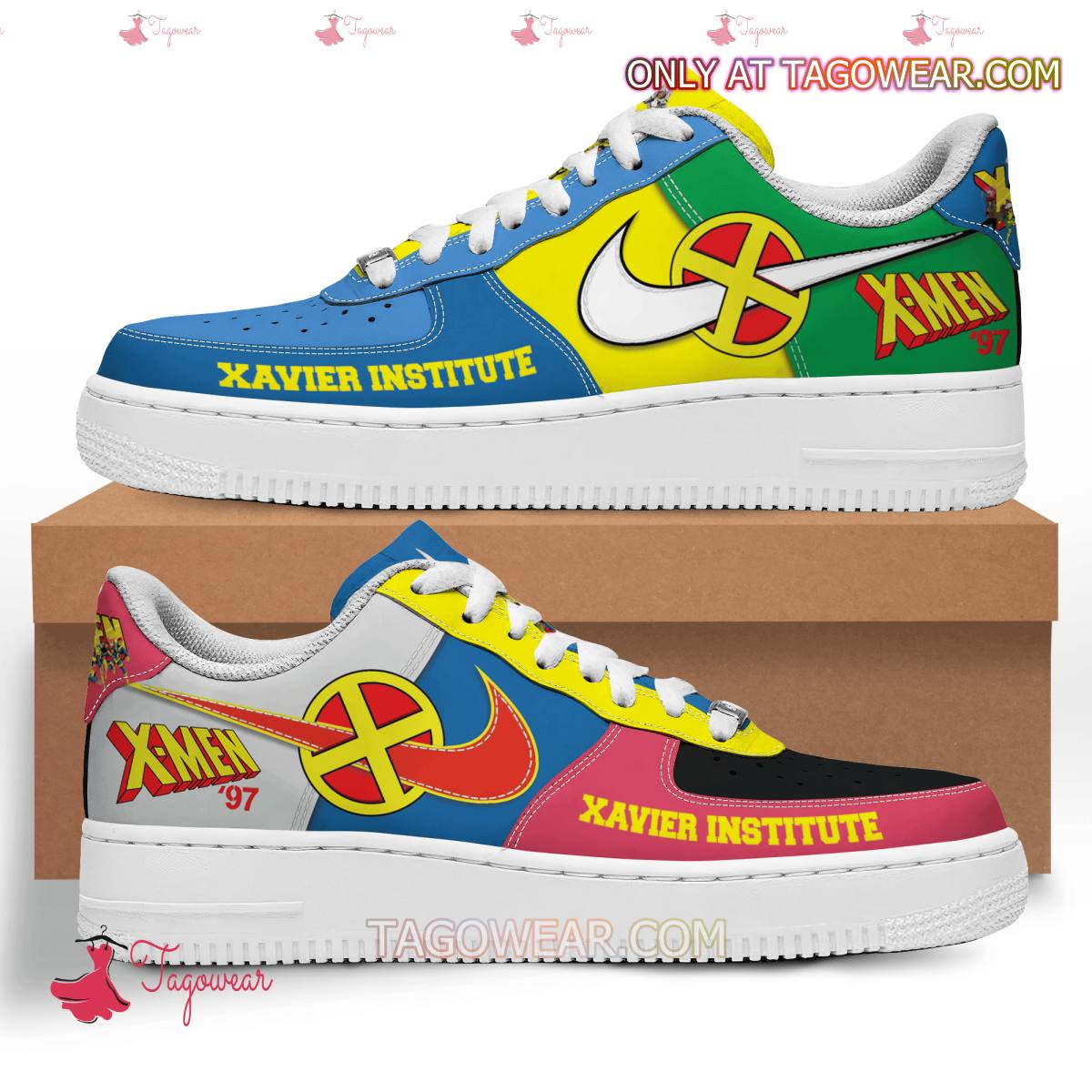 JWFancy X-men '97 Air Low-Top Sneakers Shoes For Men And Women