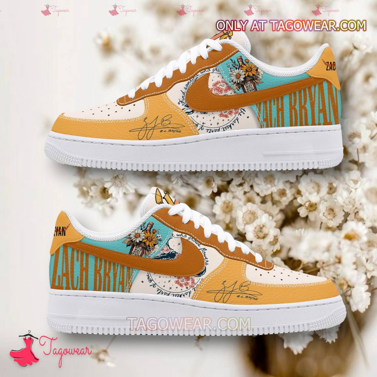 JWFancy Zach Bryan Air Low-Top Sneakers Shoes For Men And Women