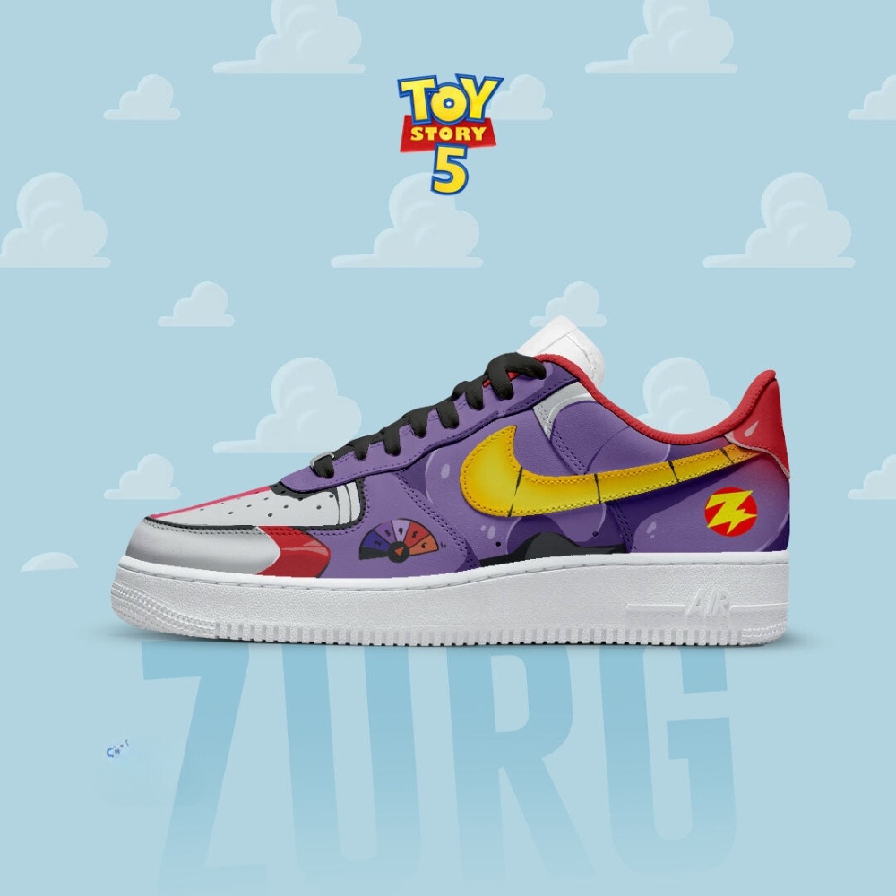 JWFancy Zurg Toy Story Air Low-Top Sneakers Shoes For Men And Women