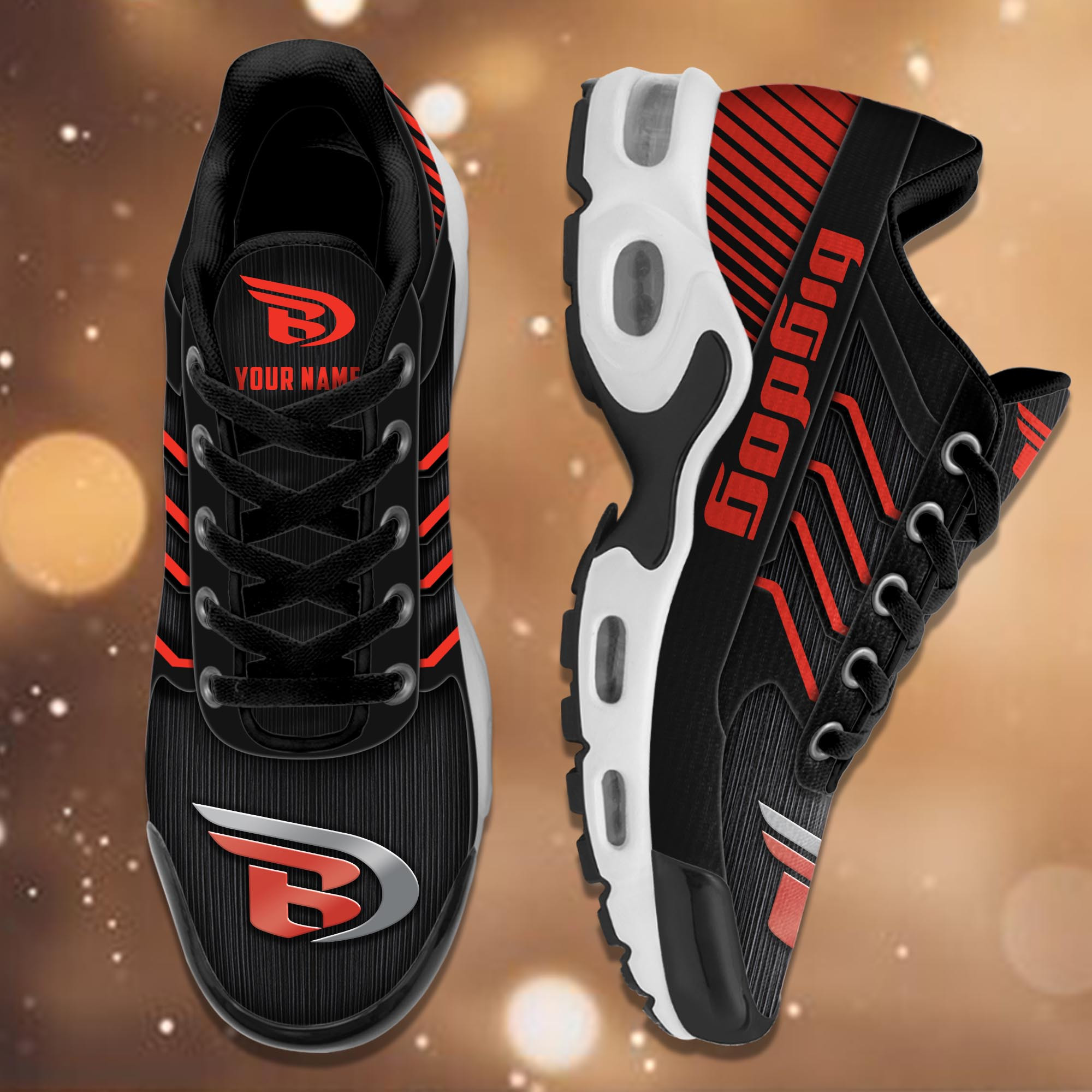 JWFancy Big Dog Motorcycles TN Shoes Sneakers For Men And Women