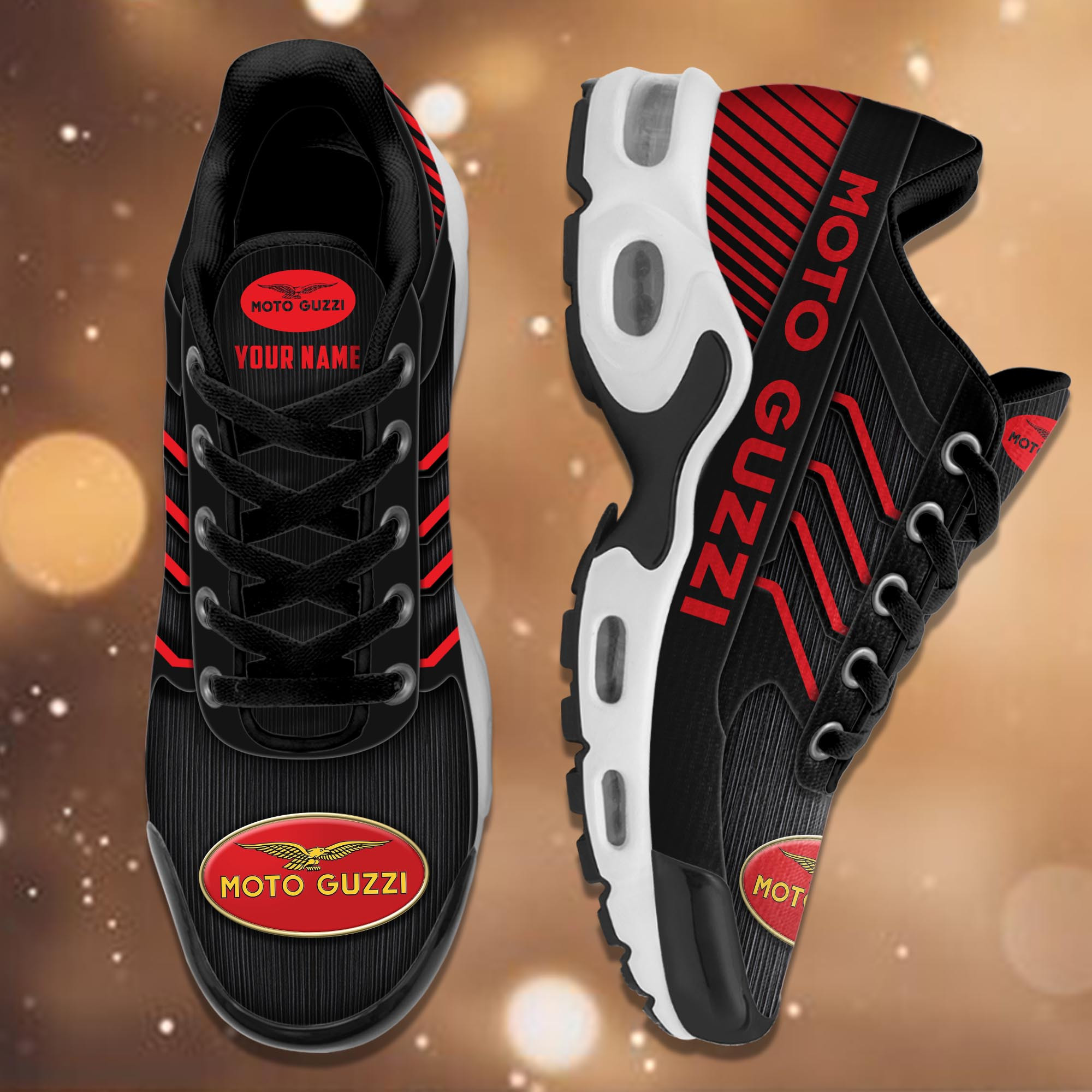 JWFancy Moto-Guzzi TN Shoes Sneakers For Men And Women