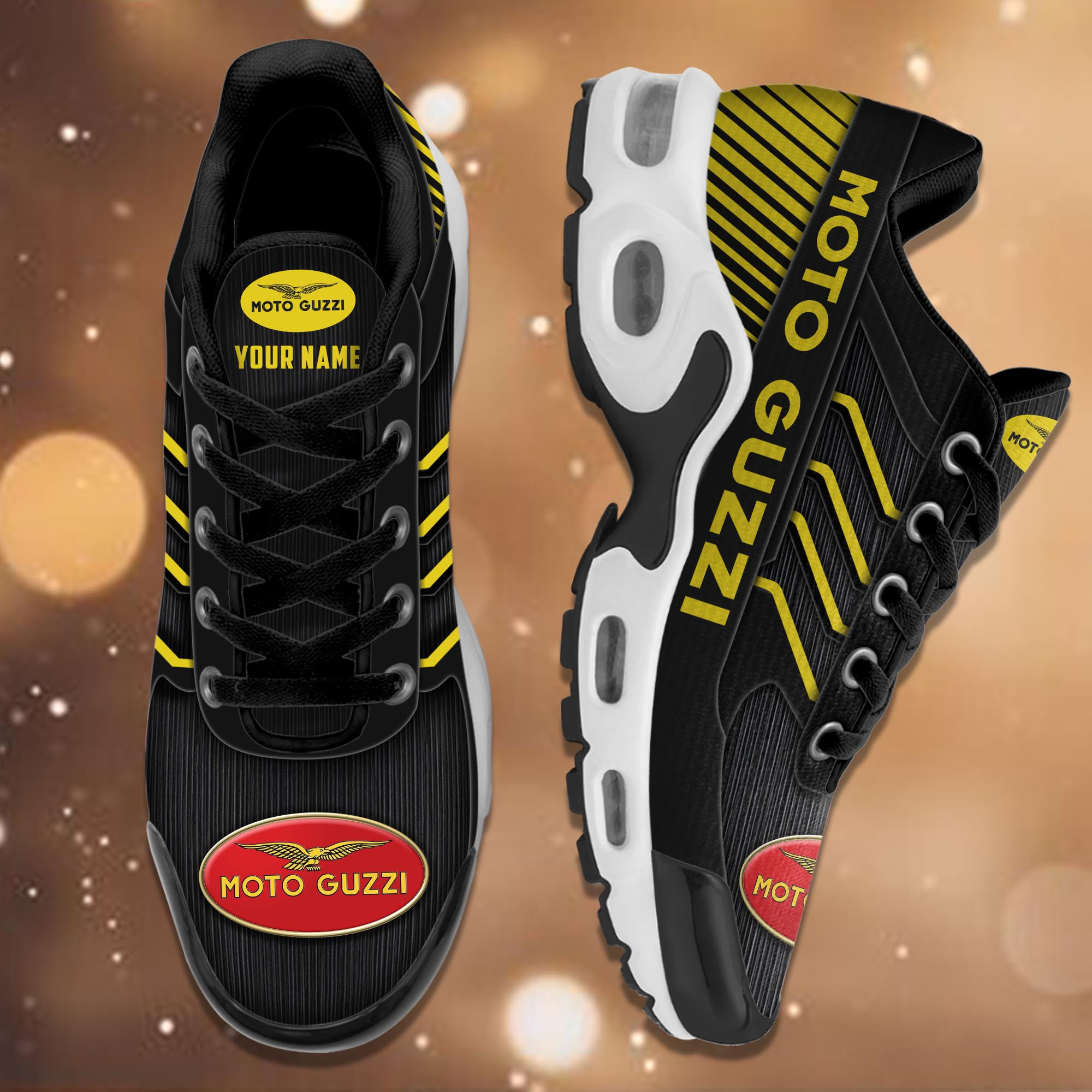JWFancy Moto-Guzzi TN Shoes Sneakers For Men And Women