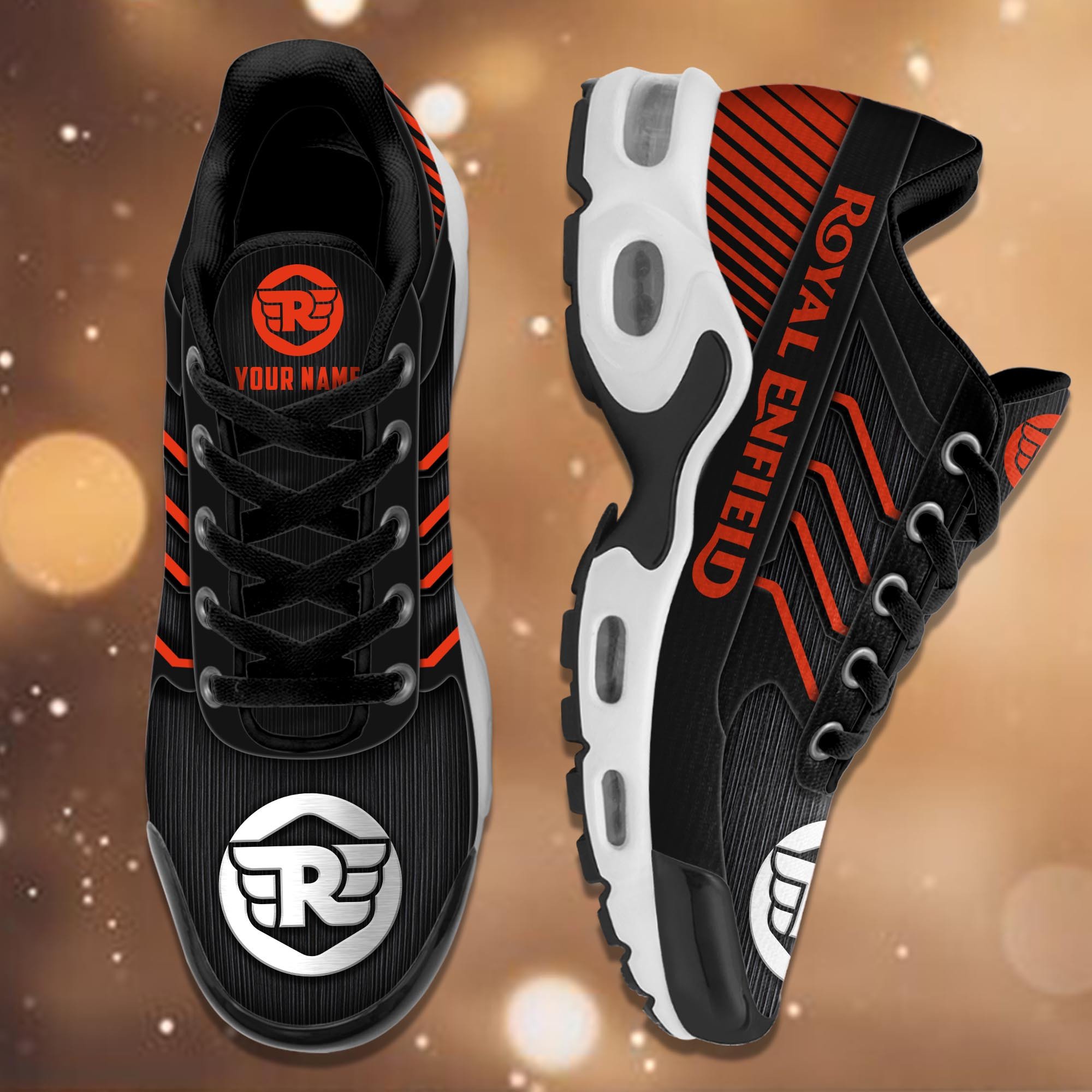 JWFancy Royal Enfield TN Shoes Sneakers For Men And Women