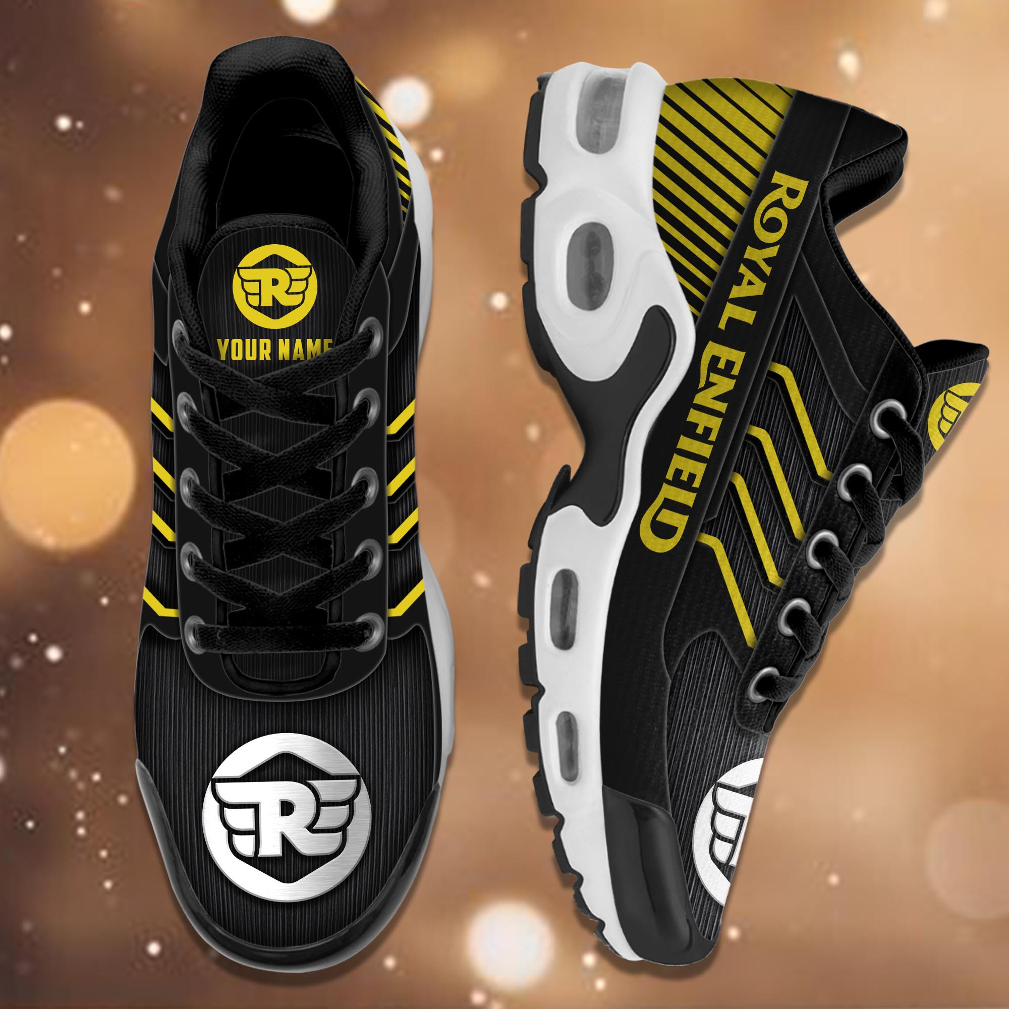 JWFancy Royal Enfield TN Shoes Sneakers For Men And Women