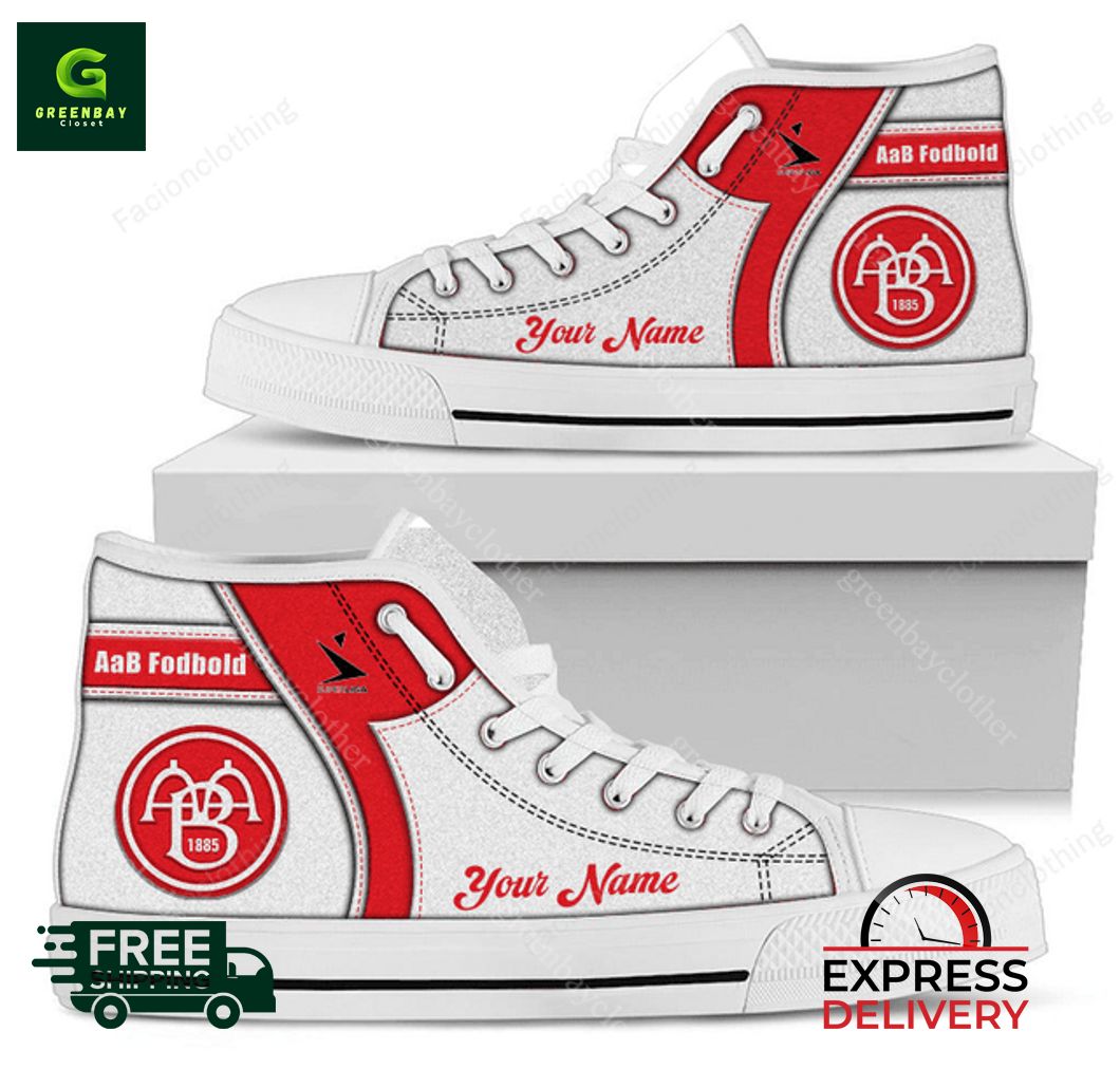 JWFancy AaB Fodbold High Top Canvas Sneakers Shoes For Men And Women