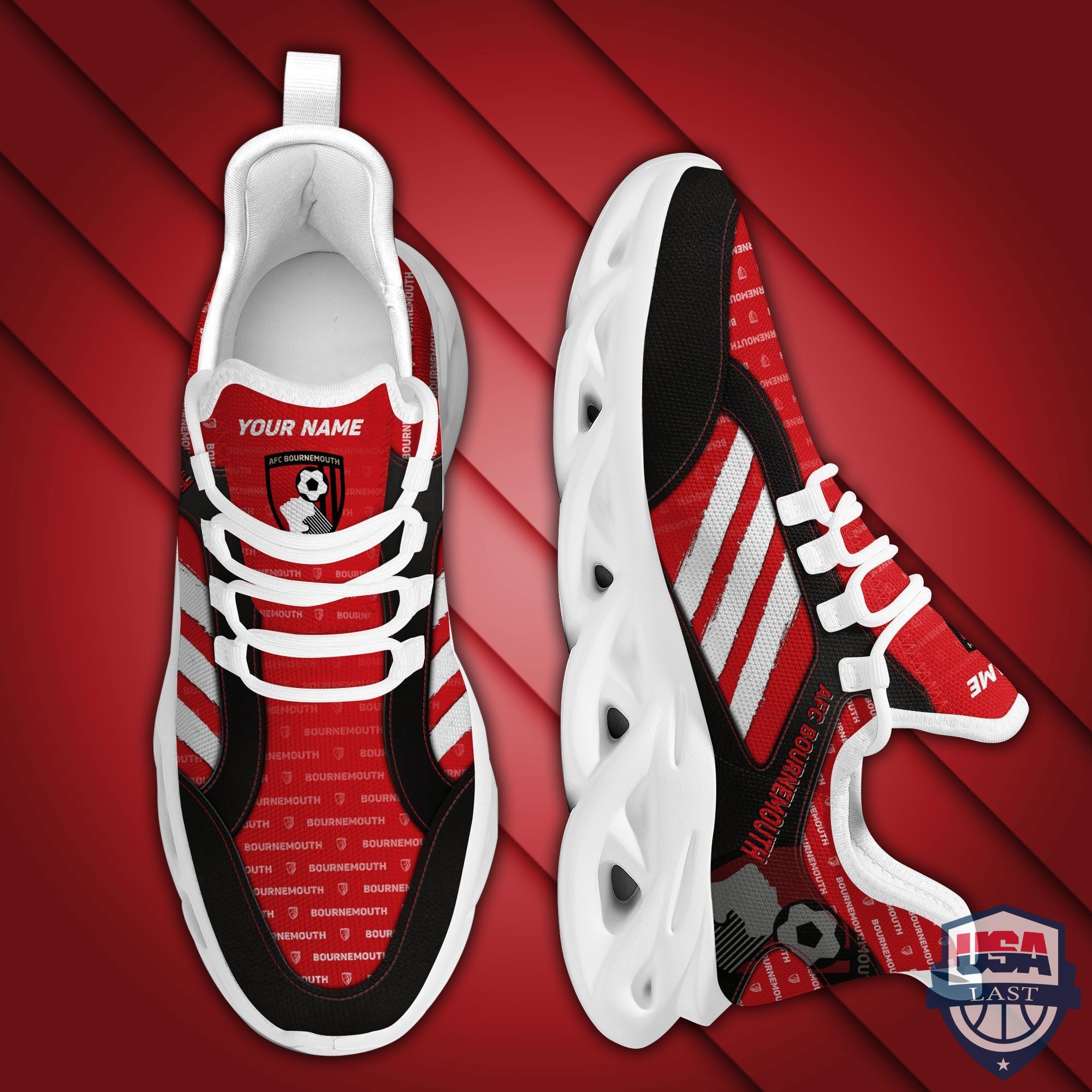 JWFancy Afc Bournemouth Max Soul Shoes Sneakers For Men And Women
