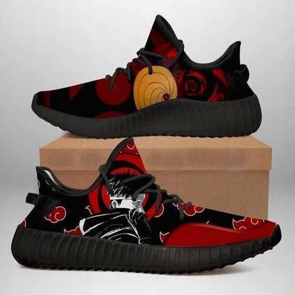 JWFancy Akatsuki Obito Naruto Black  Max Soul Shoes Sneakers For Men And Women
