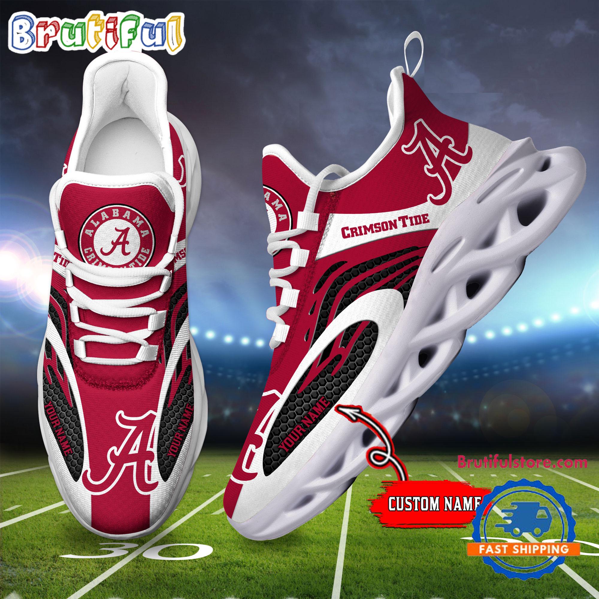 JWFancy Alabama Crimson Tide Max Soul Shoes Sneakers For Men And Women