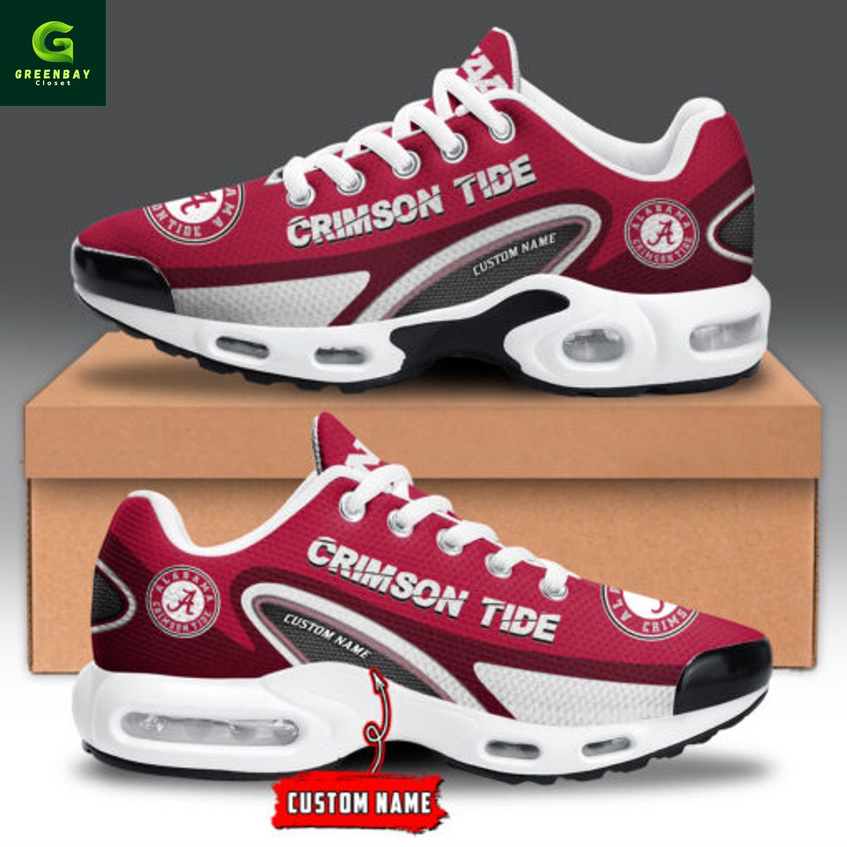 JWFancy Alabama Crimson Tide TN Shoes Sneakers For Men And Women