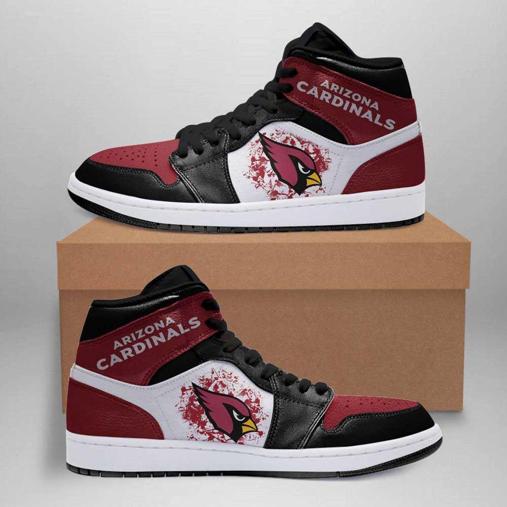 JWFancy Arizona Cardinals AJ1 High Sneakers Shoes For Men And Women