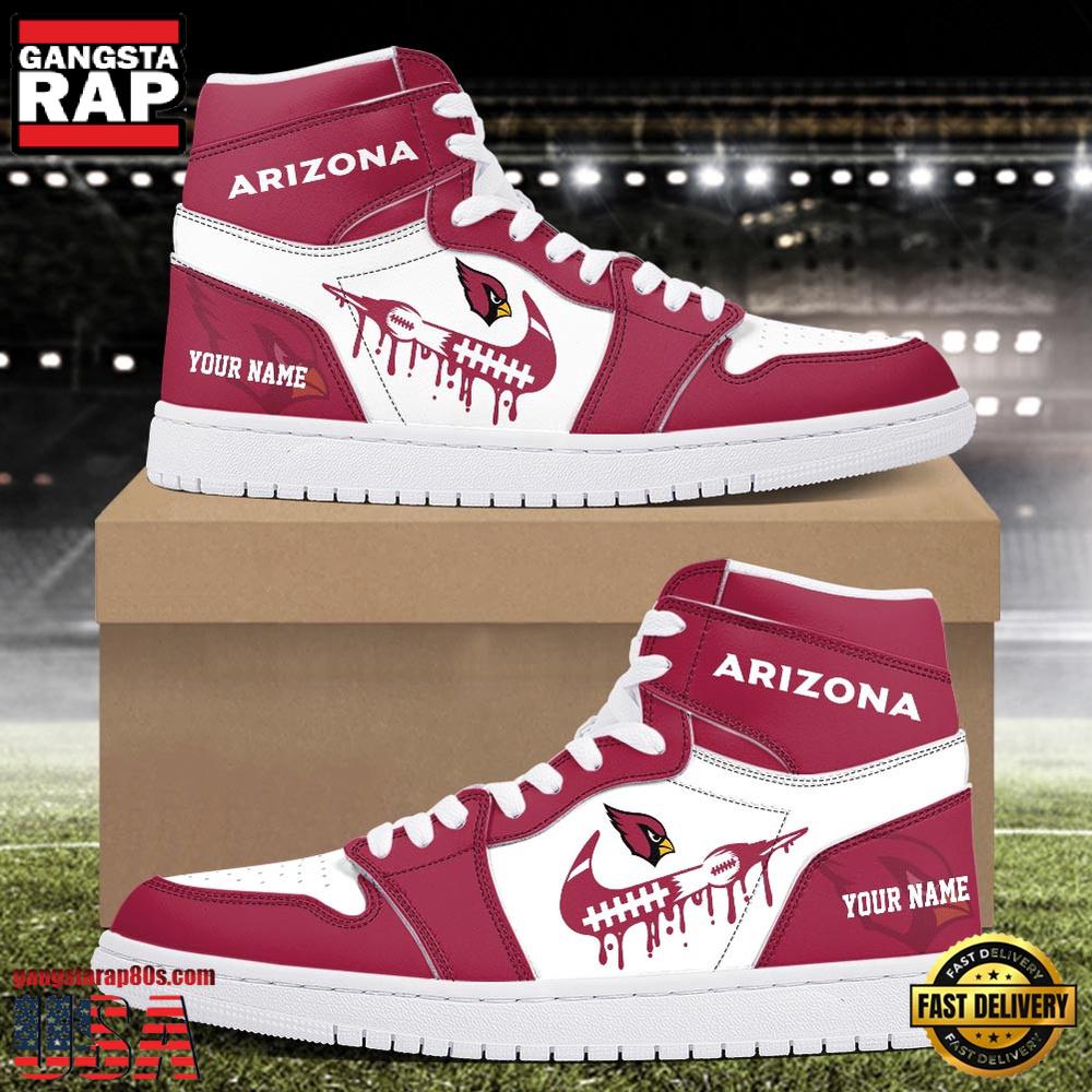 JWFancy Arizona Cardinals AJ1 High Sneakers Shoes For Men And Women