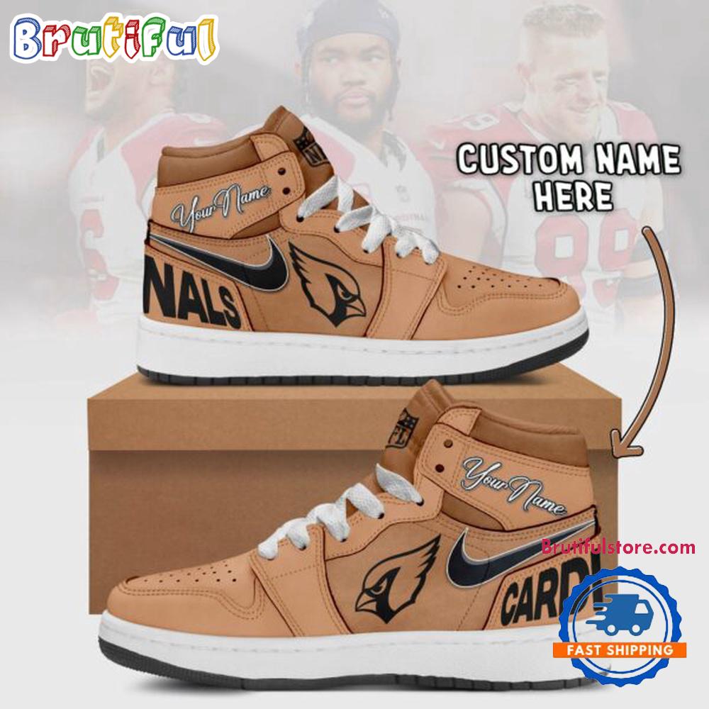 JWFancy Arizona Cardinals AJ1 High Sneakers Shoes For Men And Women