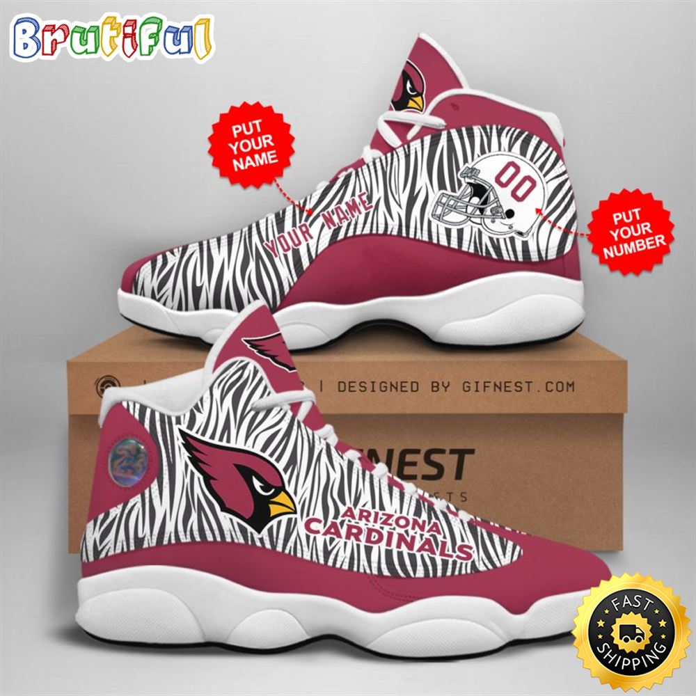 JWFancy Arizona Cardinals AJ13 Sneakers Shoes For Men And Women