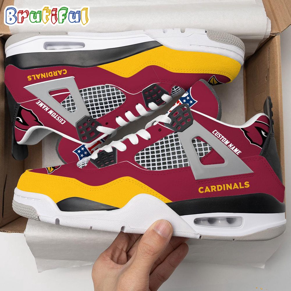JWFancy Arizona Cardinals AJ4 Sneakers Shoes For Men And Women