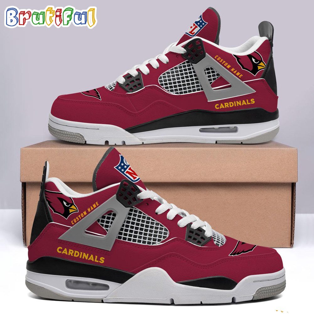 JWFancy Arizona Cardinals AJ4 Sneakers Shoes For Men And Women