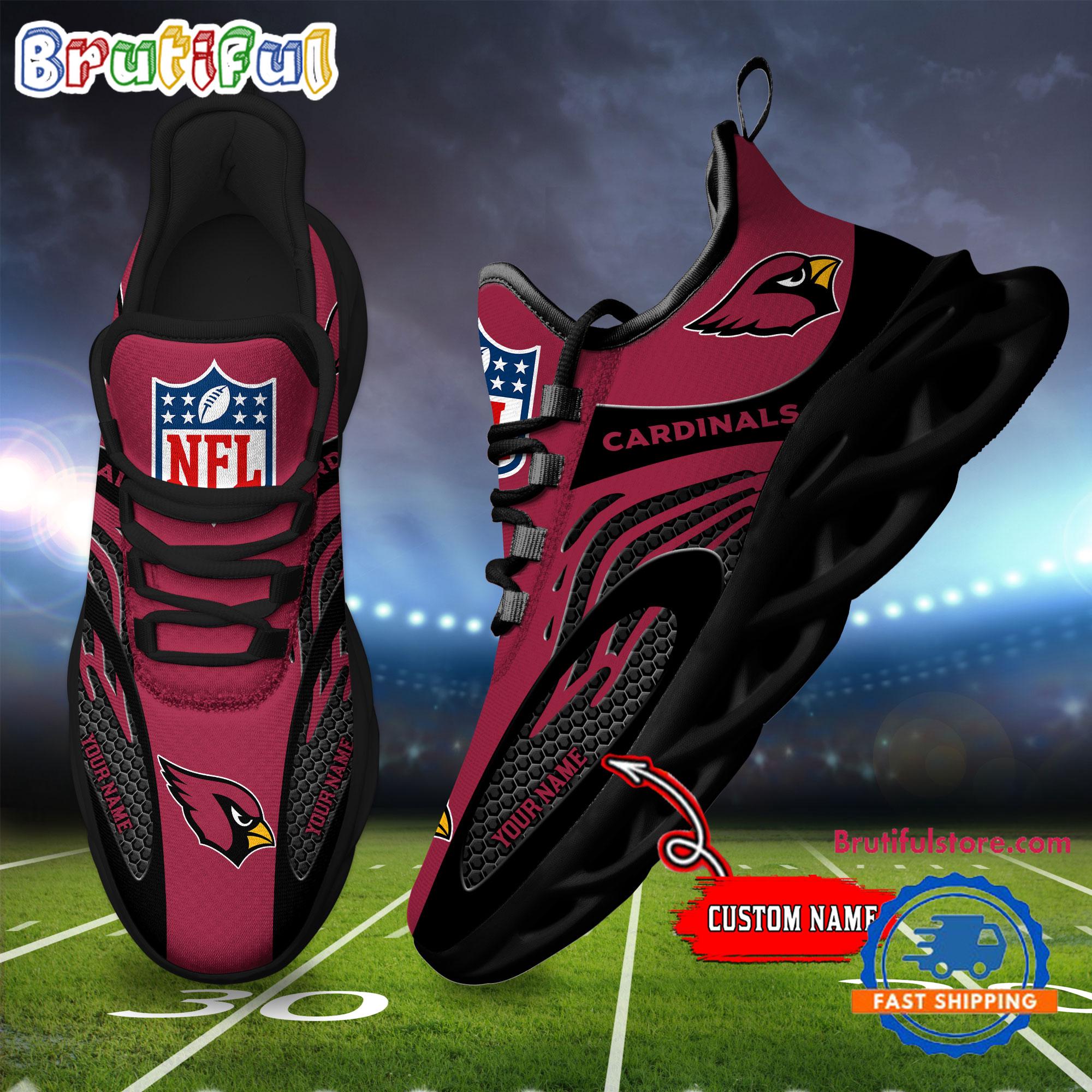 JWFancy Arizona Cardinals Max Soul Shoes Sneakers For Men And Women