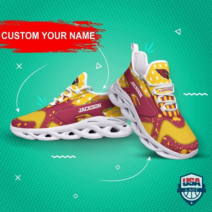 JWFancy Arizona Cardinals Max Soul Shoes Sneakers For Men And Women