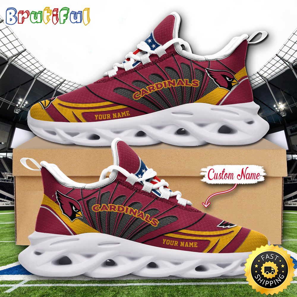 JWFancy Arizona Cardinals Max Soul Shoes Sneakers For Men And Women