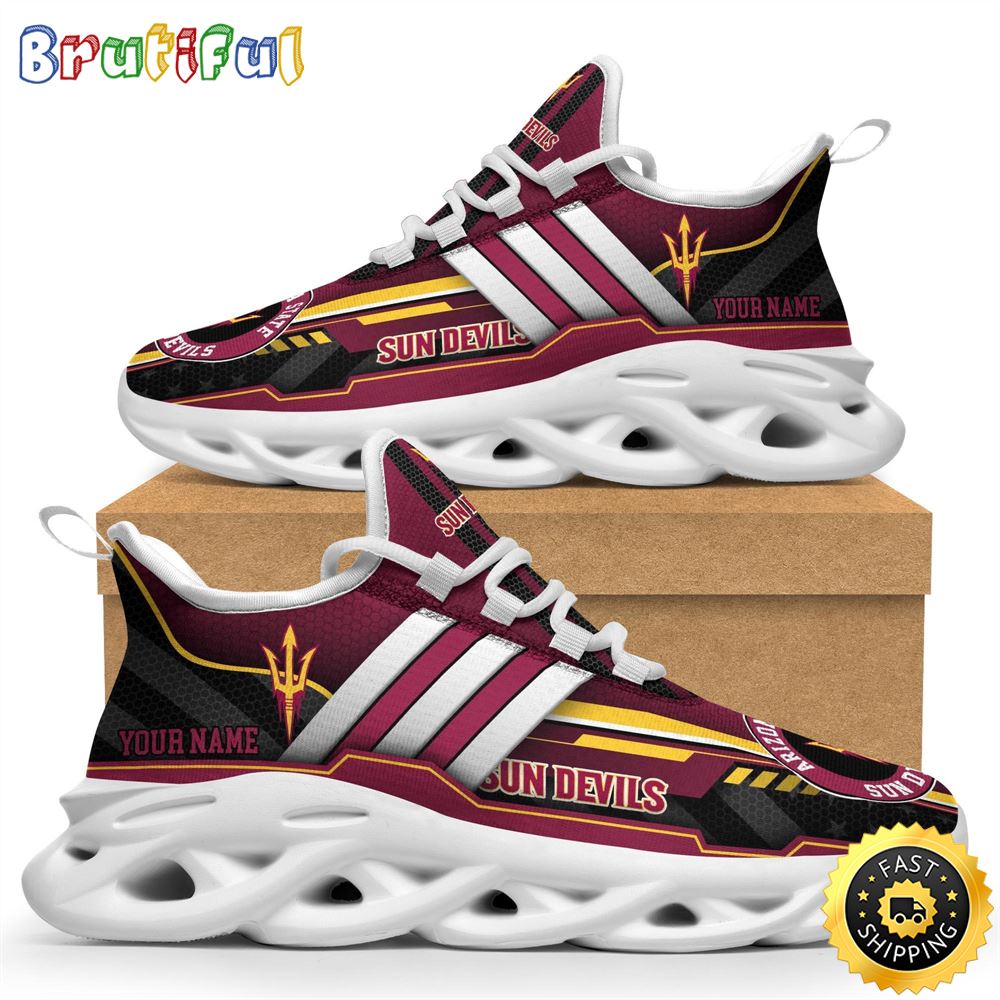 JWFancy Arizona State Sun Devils Max Soul Shoes Sneakers For Men And Women