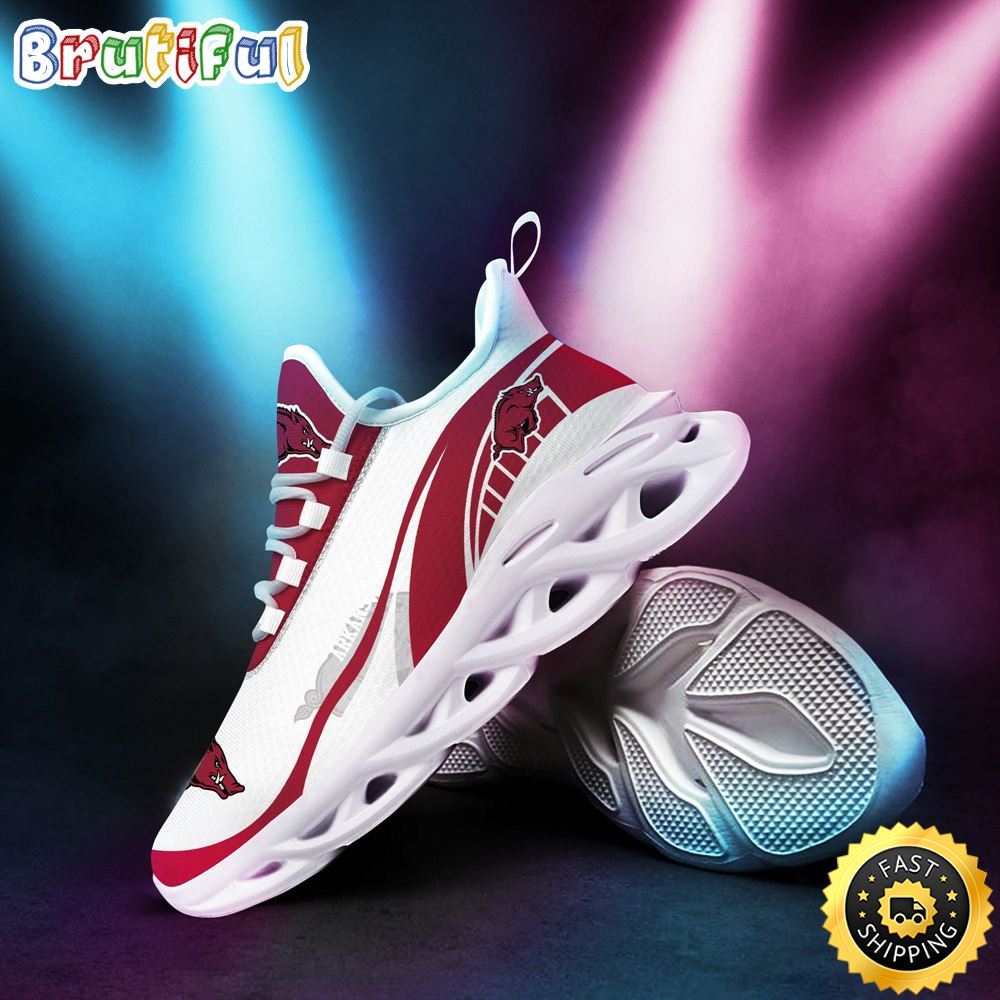JWFancy Arkansas Razorbacks Max Soul Shoes Sneakers For Men And Women