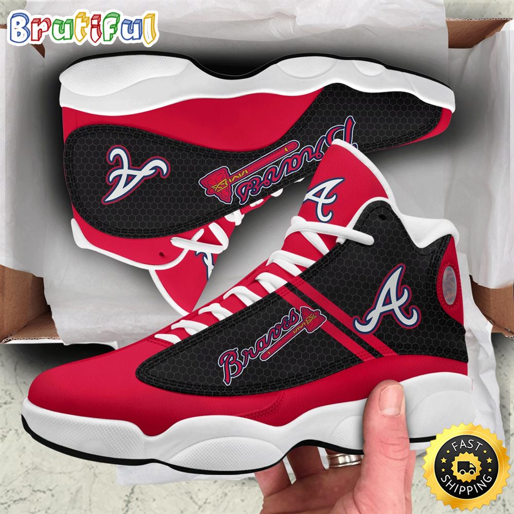 JWFancy Atlanta Braves AJ13 Sneakers Shoes For Men And Women