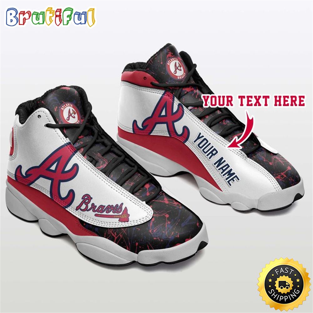 JWFancy Atlanta Braves AJ13 Sneakers Shoes For Men And Women