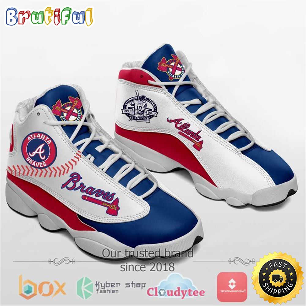 JWFancy Atlanta Braves AJ13 Sneakers Shoes For Men And Women