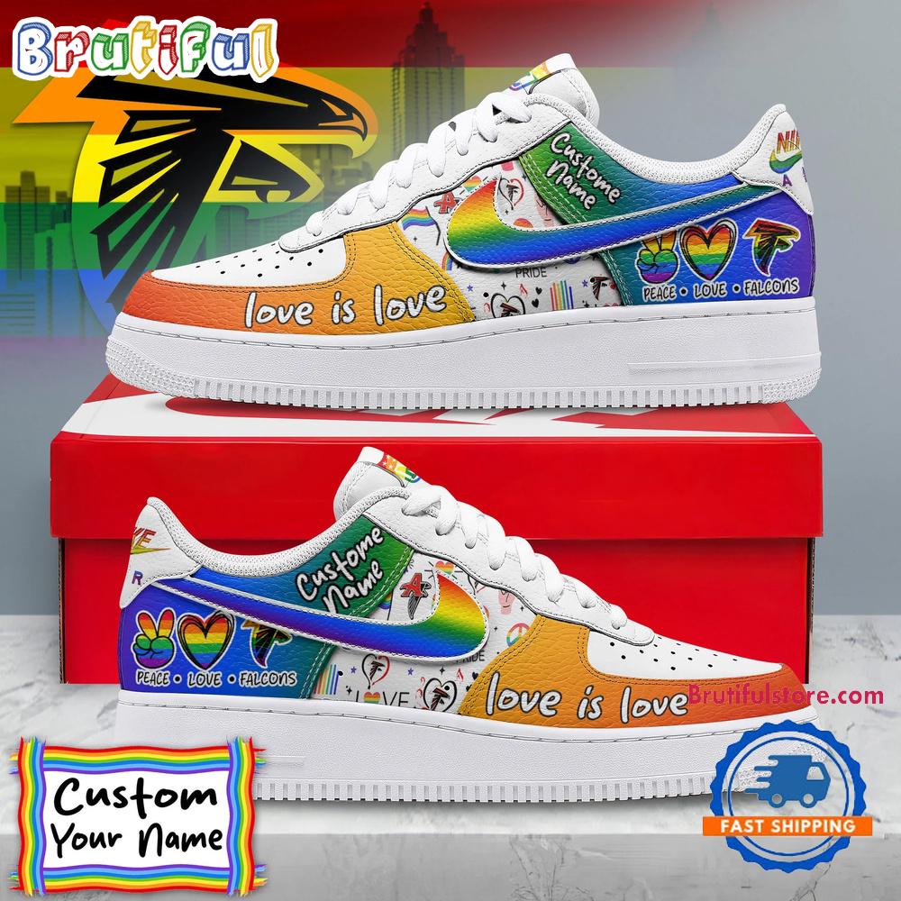 JWFancy Atlanta Falcons Air Low-Top Sneakers Shoes For Men And Women
