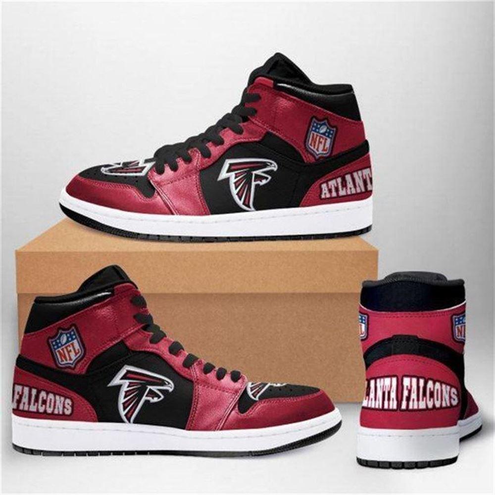 JWFancy Atlanta Falcons AJ1 High Sneakers Shoes For Men And Women