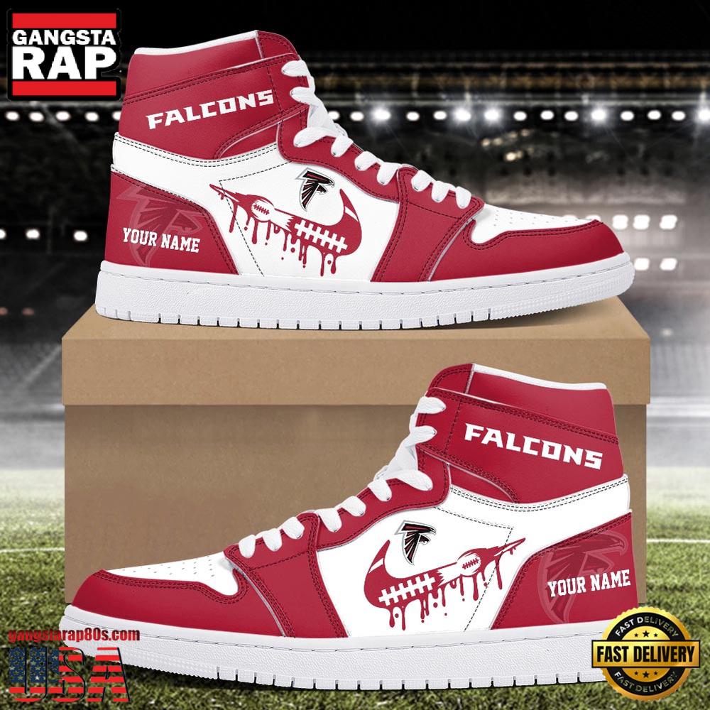 JWFancy Atlanta Falcons AJ1 High Sneakers Shoes For Men And Women