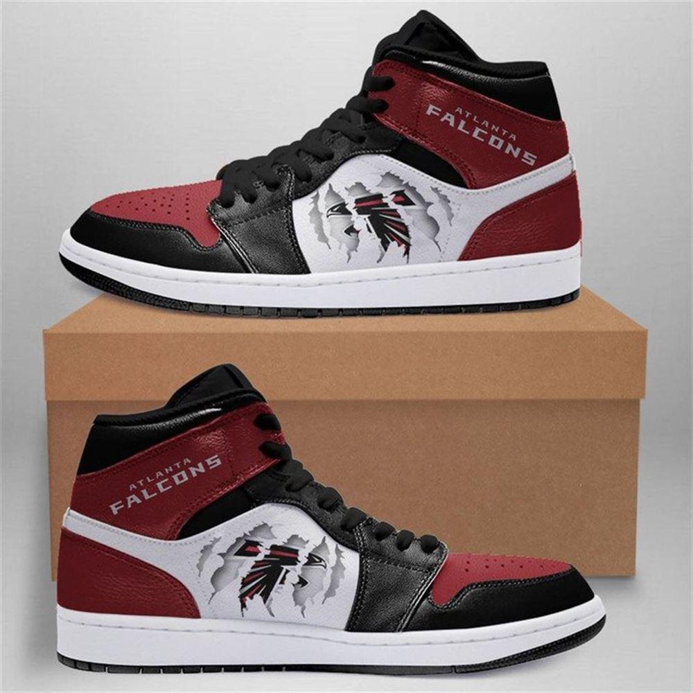 JWFancy Atlanta Falcons AJ1 High Sneakers Shoes For Men And Women