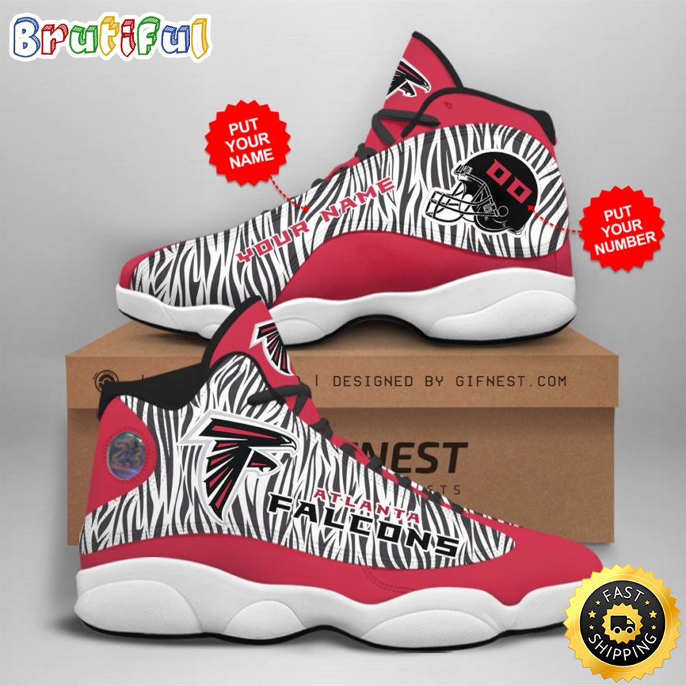 JWFancy Atlanta Falcons AJ13 Sneakers Shoes For Men And Women