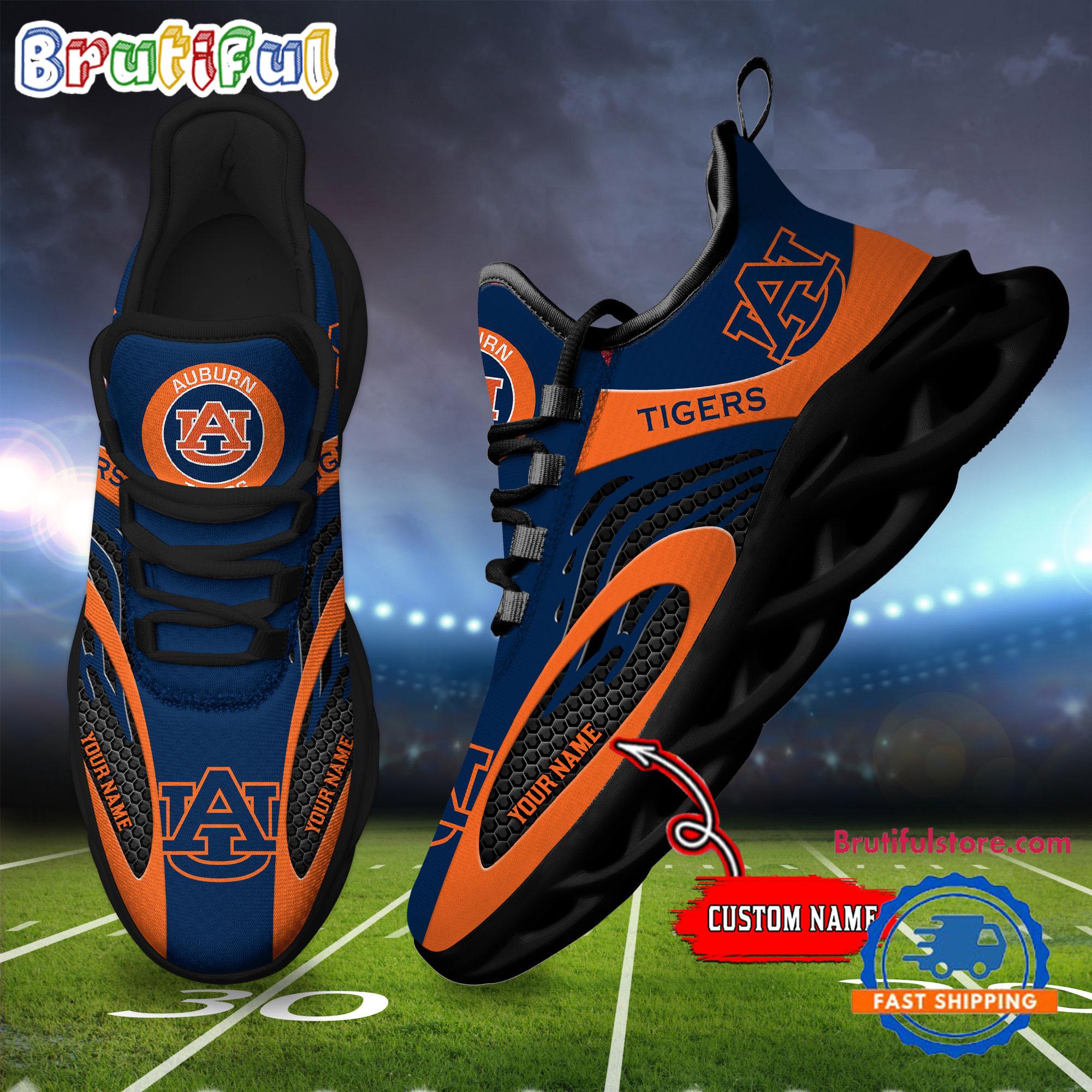 JWFancy Auburn Tigers Max Soul Shoes Sneakers For Men And Women