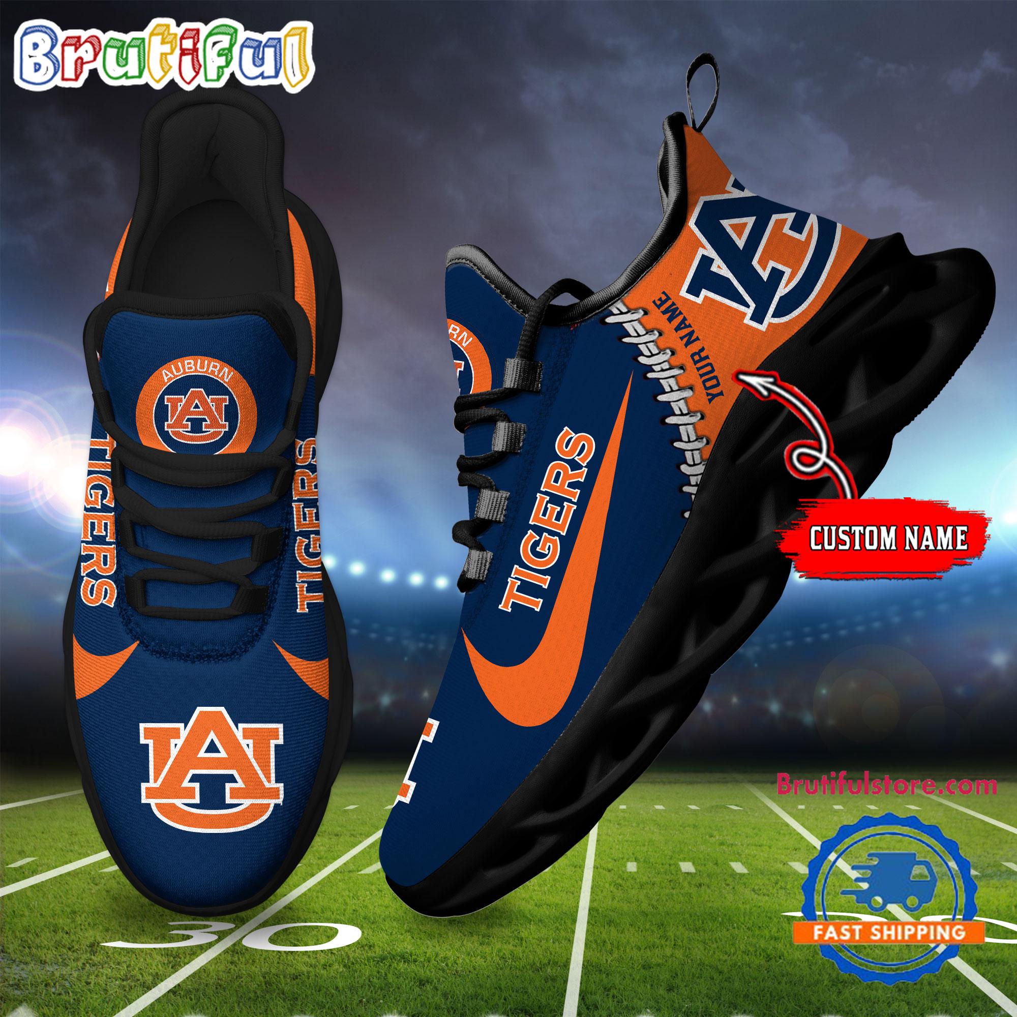 JWFancy Auburn Tigers Max Soul Shoes Sneakers For Men And Women