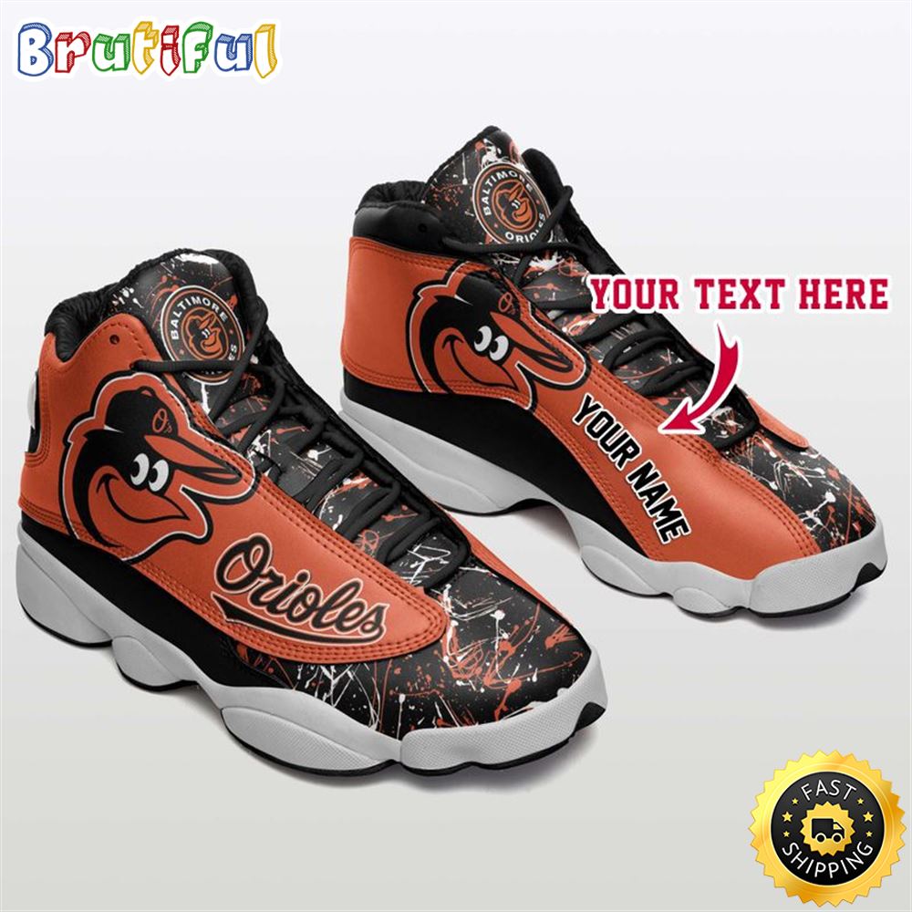 JWFancy Baltimore Orioles AJ13 Sneakers Shoes For Men And Women
