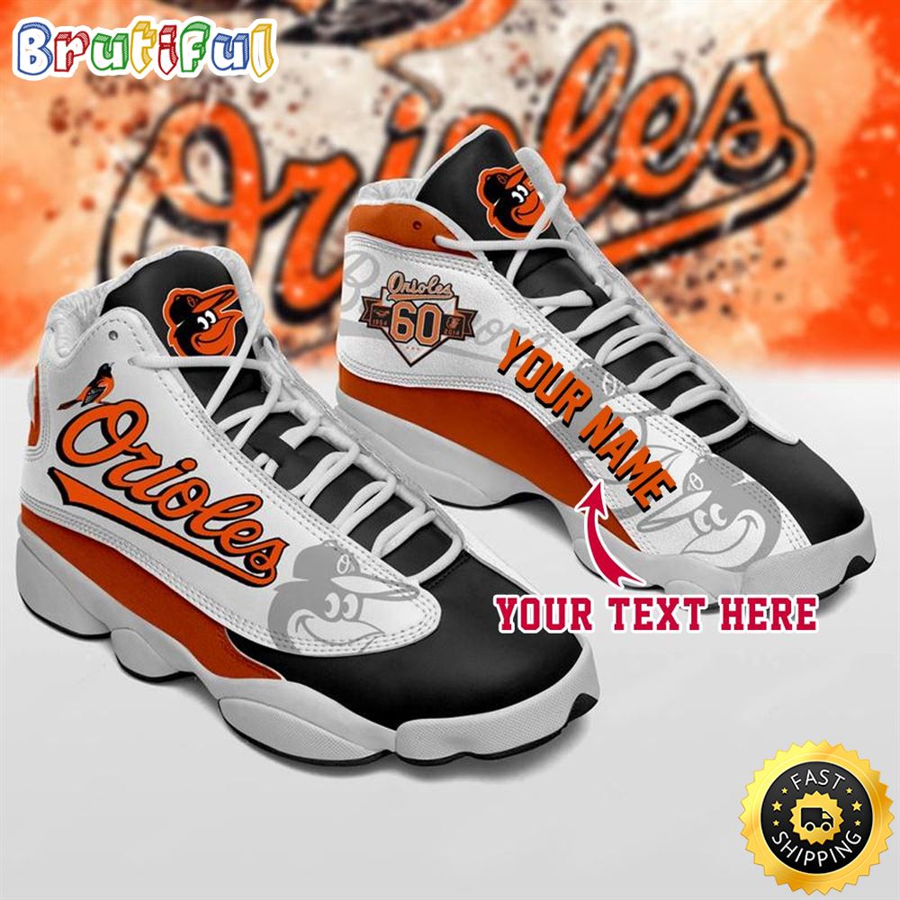 JWFancy Baltimore Orioles AJ13 Sneakers Shoes For Men And Women