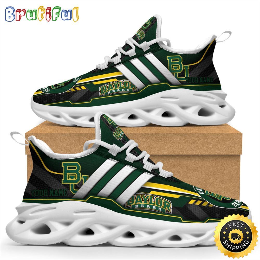JWFancy Baylor Bears Max Soul Shoes Sneakers For Men And Women