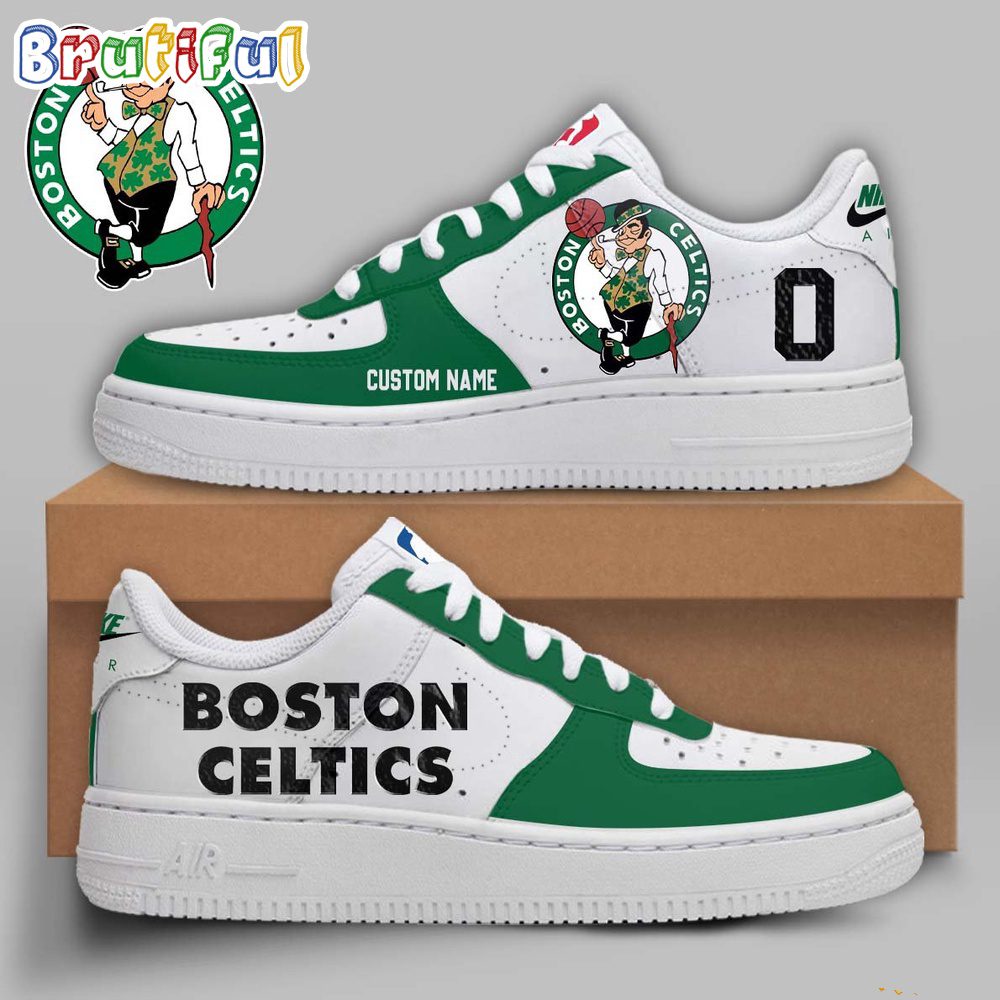 JWFancy Boston Celtics Air Low-Top Sneakers Shoes For Men And Women
