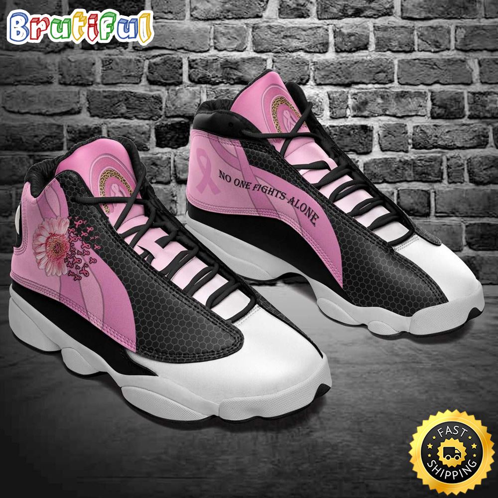 JWFancy Breast Cancer Awareness AJ13 Sneakers Shoes For Men And Women