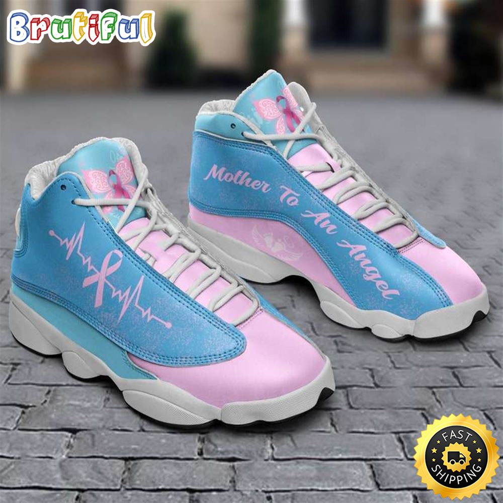 JWFancy Breast Cancer Awareness AJ13 Sneakers Shoes For Men And Women