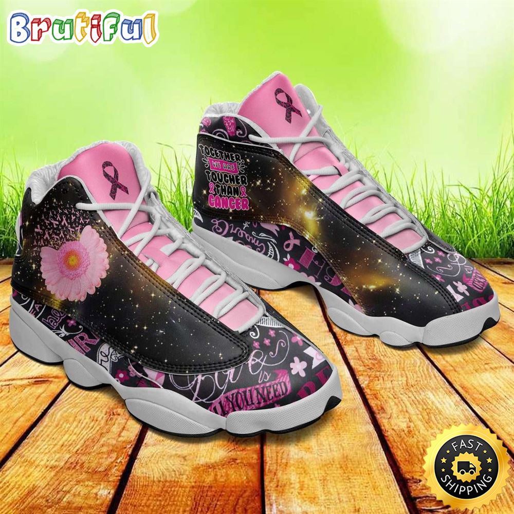JWFancy Breast Cancer Awareness AJ13 Sneakers Shoes For Men And Women