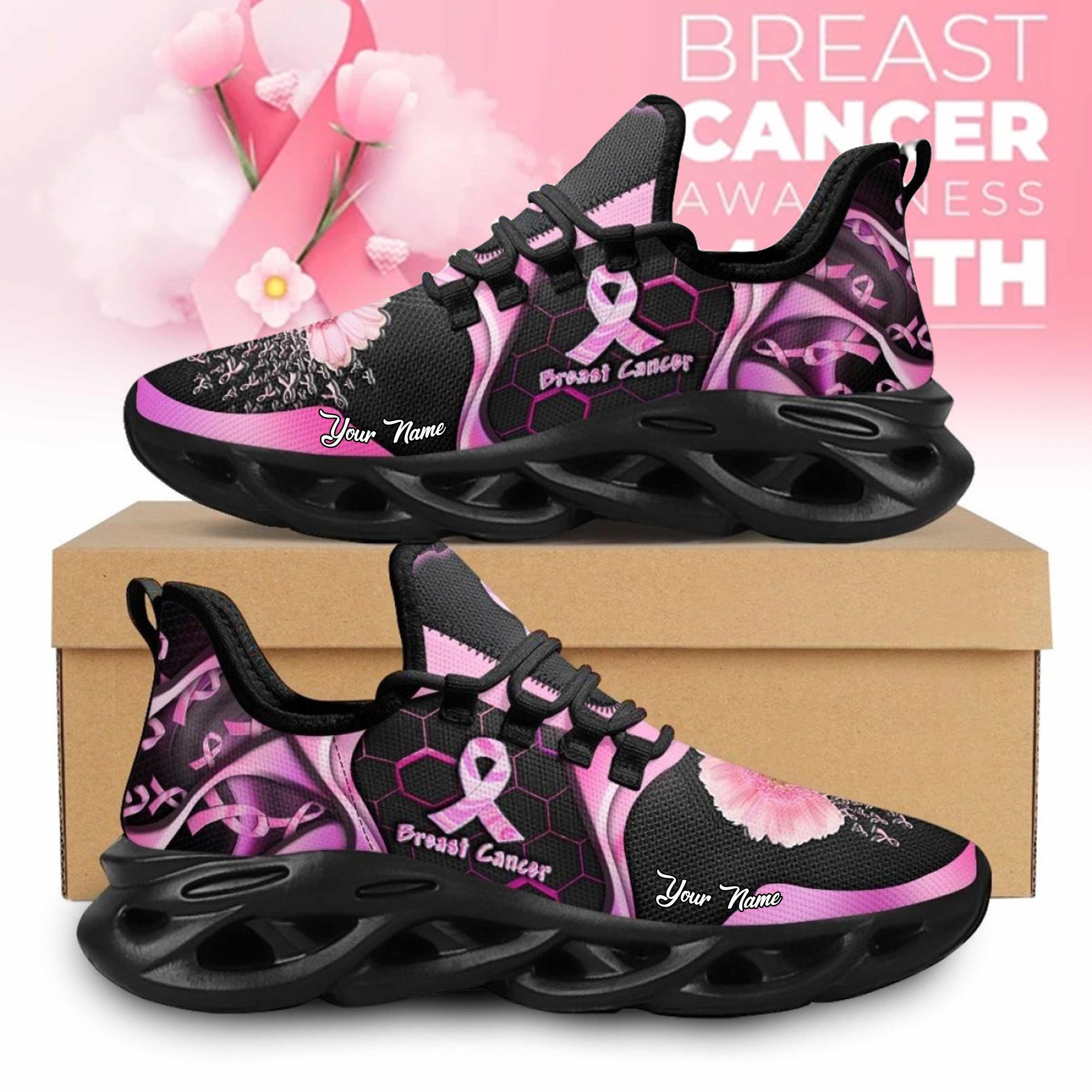 JWFancy Breast Cancer Awareness Max Soul Shoes Sneakers For Men And Women