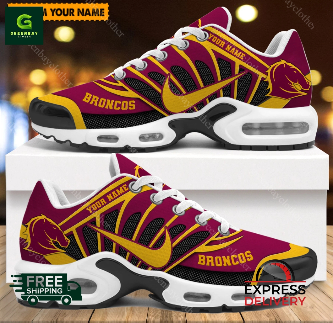 JWFancy Brisbane Broncos TN Shoes Sneakers For Men And Women