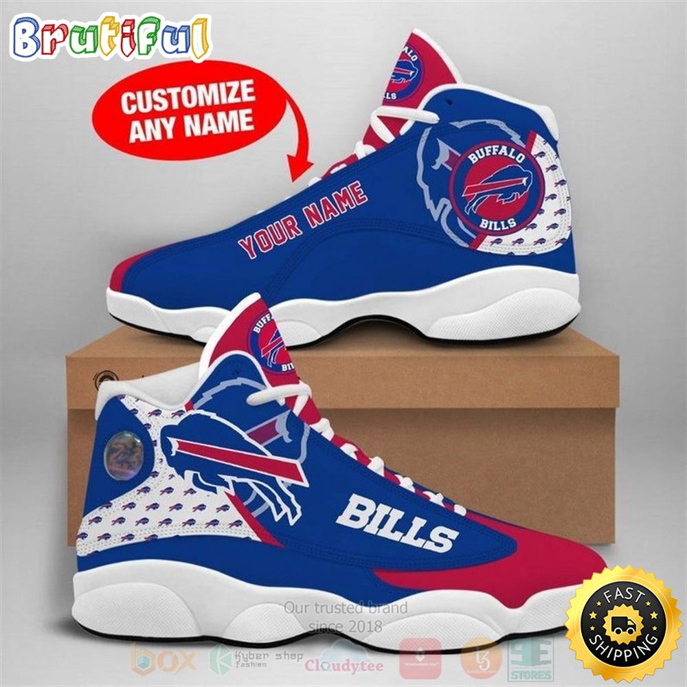 JWFancy Buffalo Bills AJ13 Sneakers Shoes For Men And Women